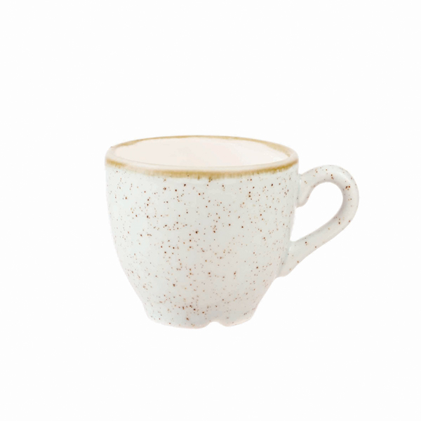 Чашка Espresso 100мл Stonecast, цвет Barley White SWHSCEB91