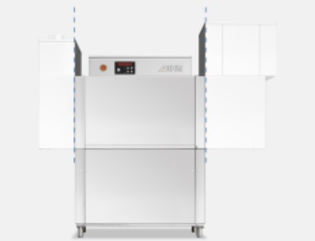 МАШИНА ПОСУДОМОЕЧНАЯ DIHR RX 101 E DX+DR24+DDE+LC73+HR5