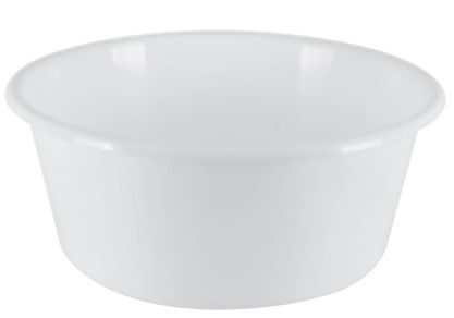 Миска; полипроп.; 1.6л; D=20,H=10,L=20,B=20см; белый 47600-20