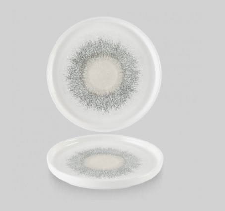 Тарелка мелкая 21см, h2см с прямым бортом, Chefs Plate, цвет Agate Grey, FSGYWP211