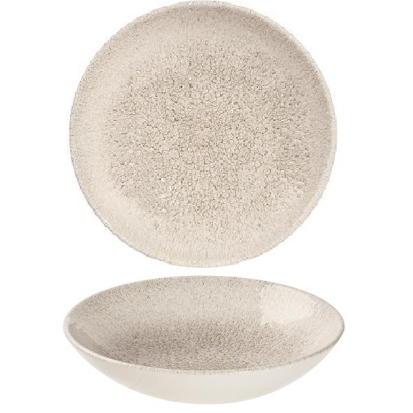Салатник 0,42л d18,2см, без борта, цвет Raku Agate Grey, Studio Prints RKAGEVB71