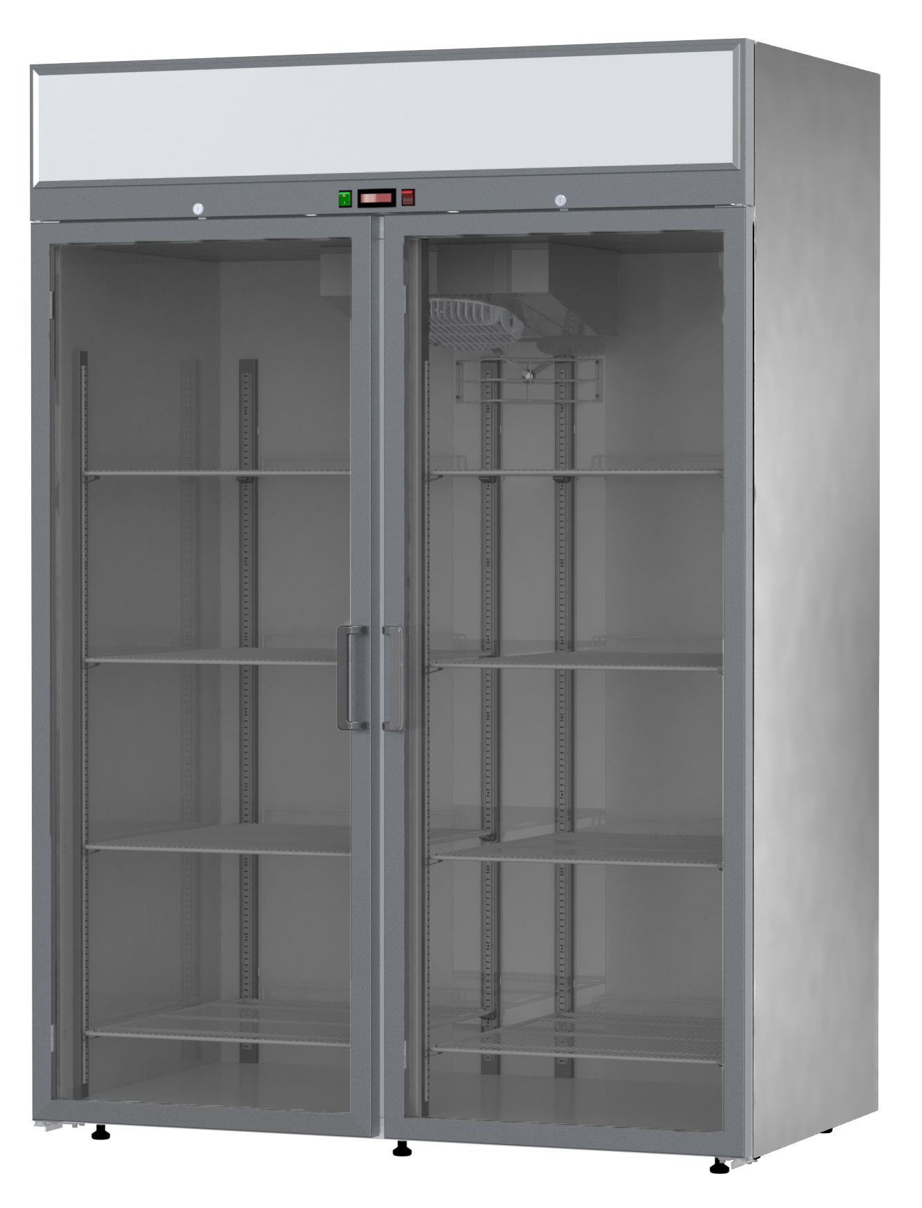 ШКАФ ХОЛОДИЛЬНЫЙ СО СТЕКЛ. ДВЕРЬЮ АРКТО D1.4-GL С КАНАПЕ (R290) НЕРЖ. 101000192
