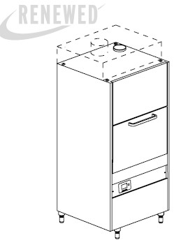 МАШИНА КОТЛОМОЕЧНАЯ DIHR LP2 S HR PLUS ELETTRONICA+XP+DDE