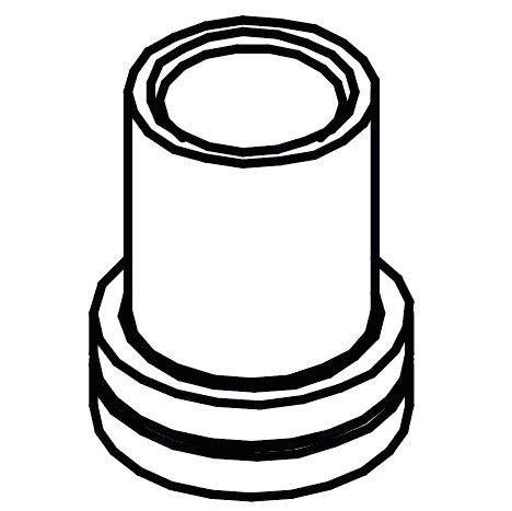 Втулка для пружины ØE14XØI8,1X17 CW510L, Sanremo арт. 10054458
