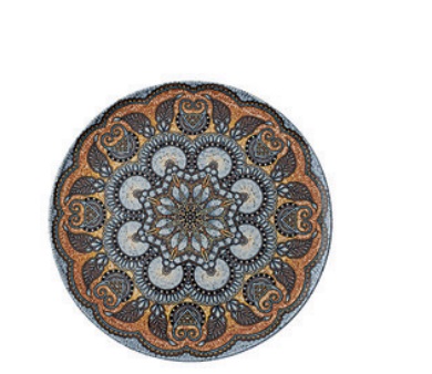 Тарелка мелкая d20см, Mandala B 67377B02