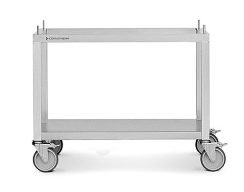 Подставка Convotherm 6.20, 10.20 открытая с полкой и столешницей на колесах