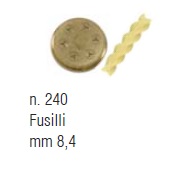ПРЕСС-ФОРМА SIRMAN FUSILLI 8.4 MM ДЛЯ АППАРАТА SIRMAN SINFONIA 28184240