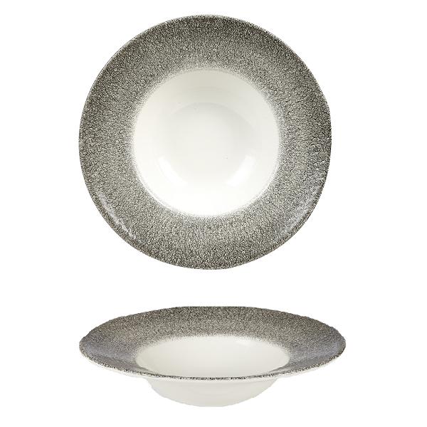Тарелка глубокая 28см 0,468л, цвет Raku Quartz Black, Studio Prints RKBQVWBL1