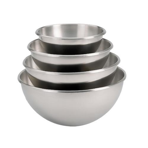 Миска полусферическая 2,1л d20см, без ручек, нерж.сталь 3372.20