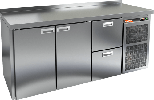 СТОЛ С МОРОЗИЛЬНЫМ ШКАФОМ HICOLD BN 112 BR2 BT (R290)