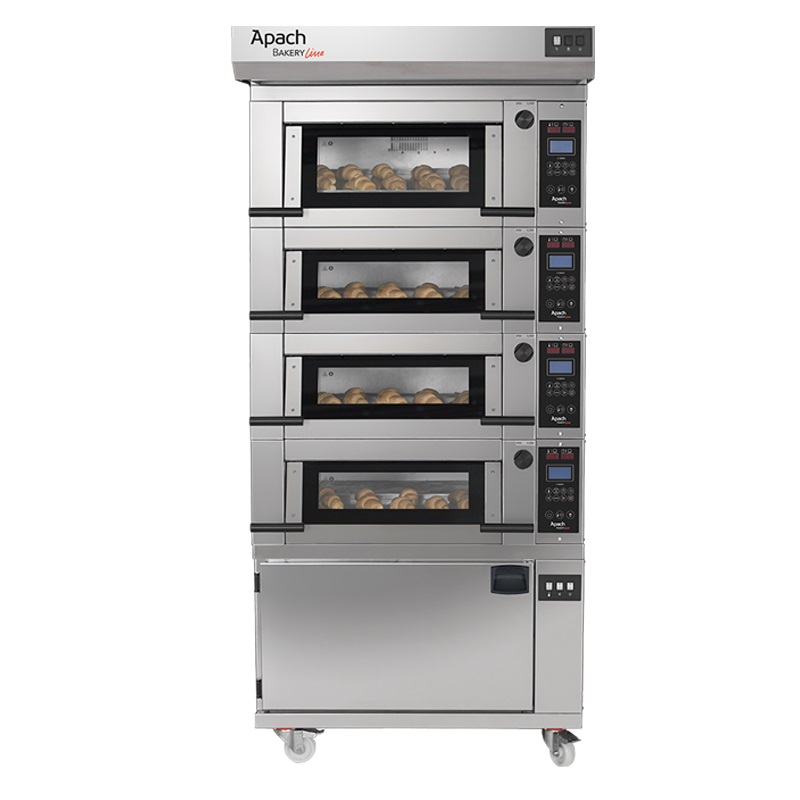 ПЕЧЬ ПОДОВАЯ С РАССТОЙКОЙ APACH BAKERY LINE E2K3P DP