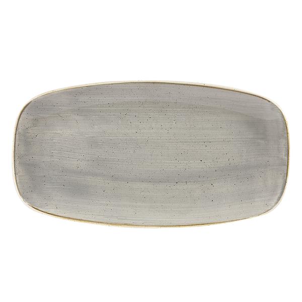 Блюдо прямоугольное CHEFS 29,8х15,3см, без борта, Stonecast, цвет Peppercorn Grey SPGSXO111