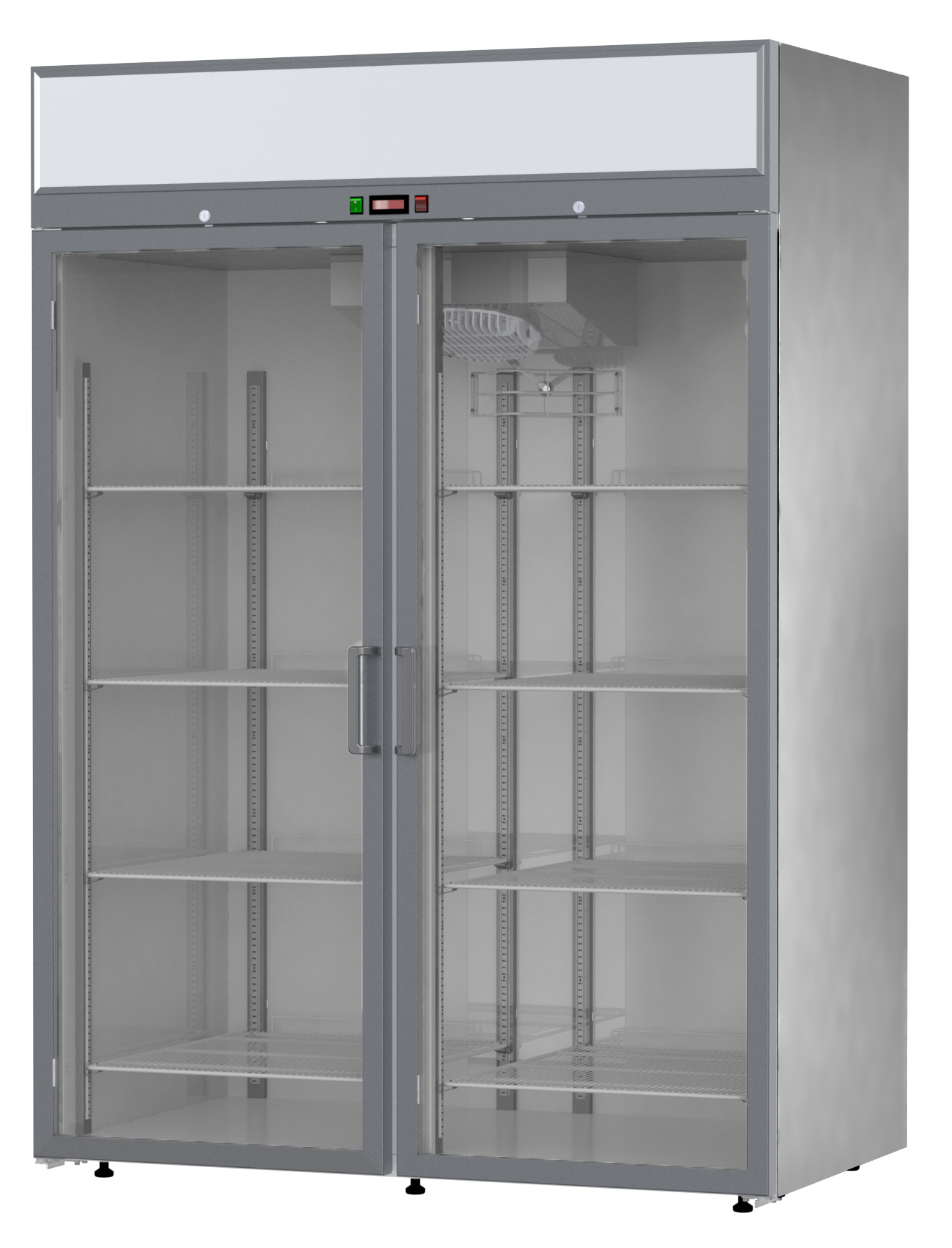 ШКАФ ХОЛОДИЛЬНЫЙ СО СТЕКЛ. ДВЕРЬЮ АРКТО D1.0-GL С КАНАПЕ (R290) НЕРЖ. 101000191