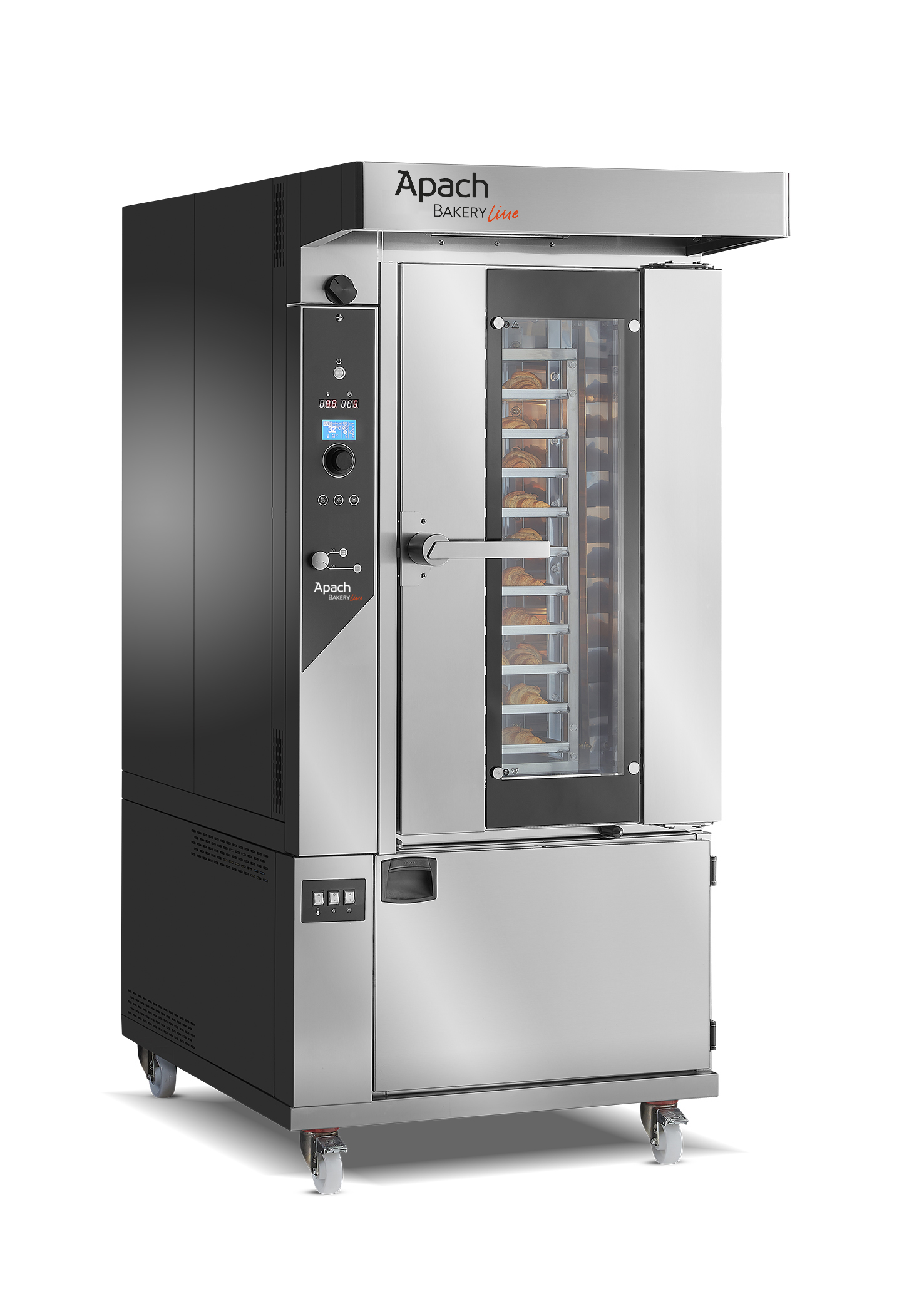 ПЕЧЬ МИНИРОТАЦИОННАЯ ЭЛЕКТРИЧЕСКАЯ С РАССТОЙКОЙ APACH BAKERY LINE C46EP-FS DPTA