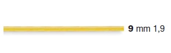 ФОРМА LA MONFERRINA ДЛЯ P3  SPAGHETTI 1.9 MM 9 БРОНЗА