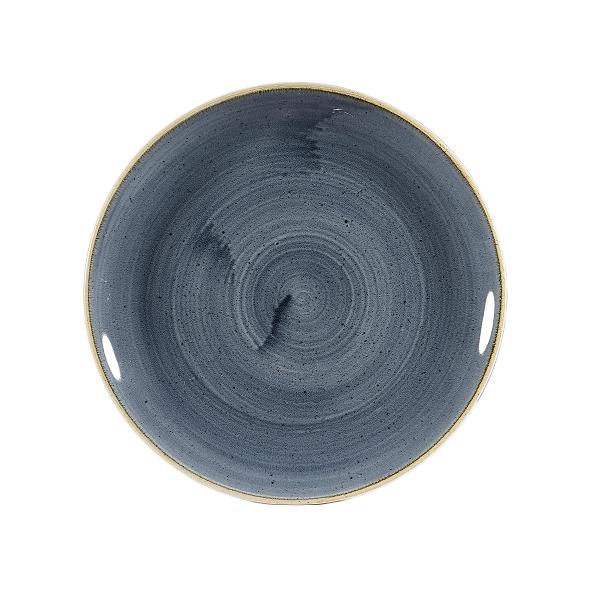 Тарелка мелкая 21,7см, без борта, Stonecast, цвет Blueberry SBBSEVP81
