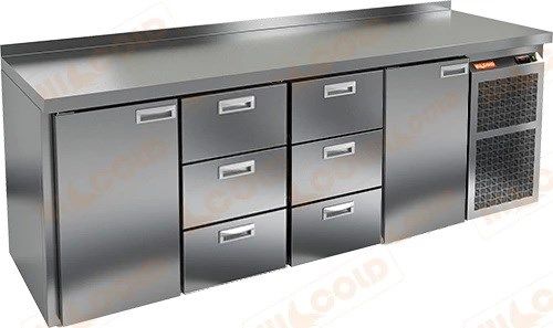 СТОЛ С ОХЛАЖД.ШКАФОМ HICOLD GN 1331 BR2 TN