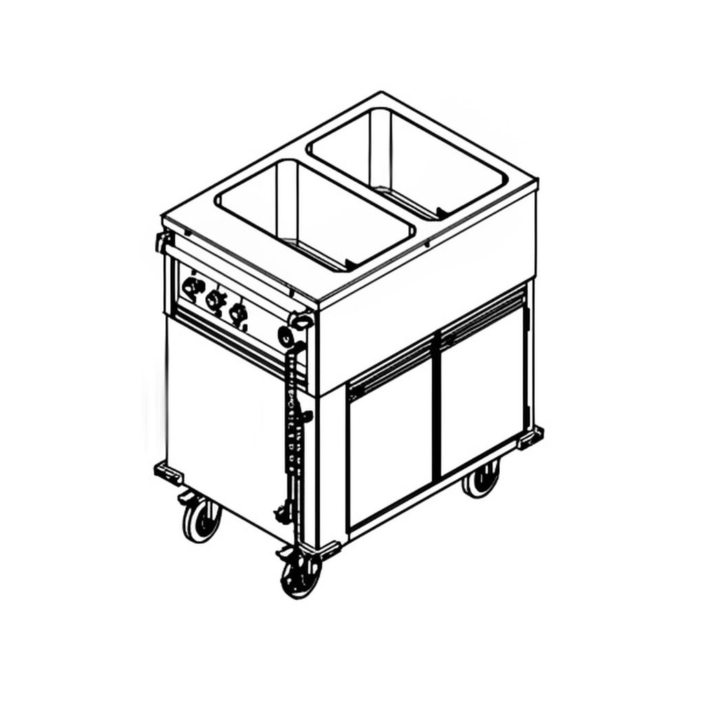 МАРМИТ ВОДЯНОЙ/МОБИЛ. KOGAST 30747 KMO-2 С ТЕПЛОВЫМ ШКАФОМ миниатюра 1