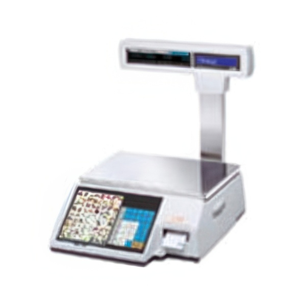 ВЕСЫ ЭЛ.ТОРГОВЫЕ CAS CL5000-15P TCP-IP миниатюра 1