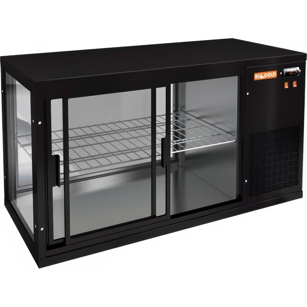 ВИТРИНА HICOLD VRL 900 R BLACK миниатюра 1