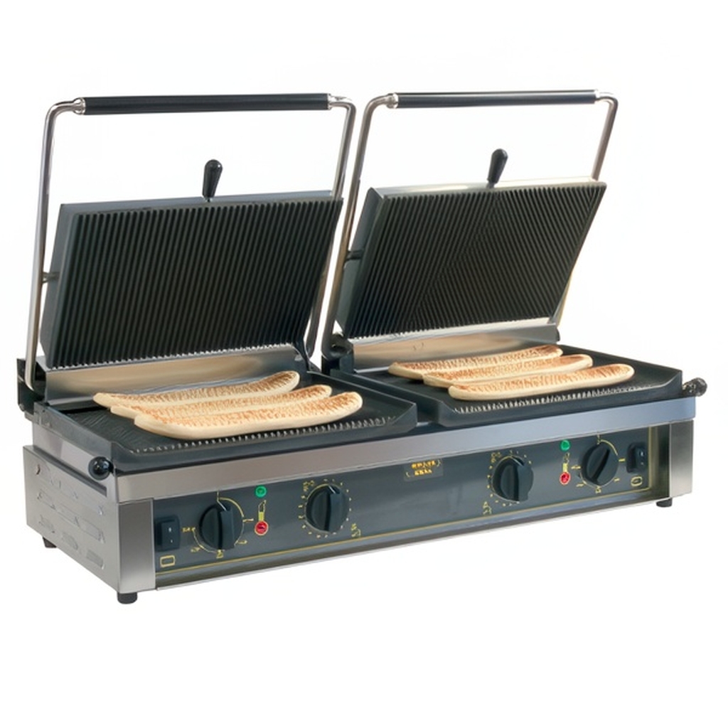 ГРИЛЬ КОНТАКТНЫЙ ROLLER GRILL DOUBLE PANINI M миниатюра 1