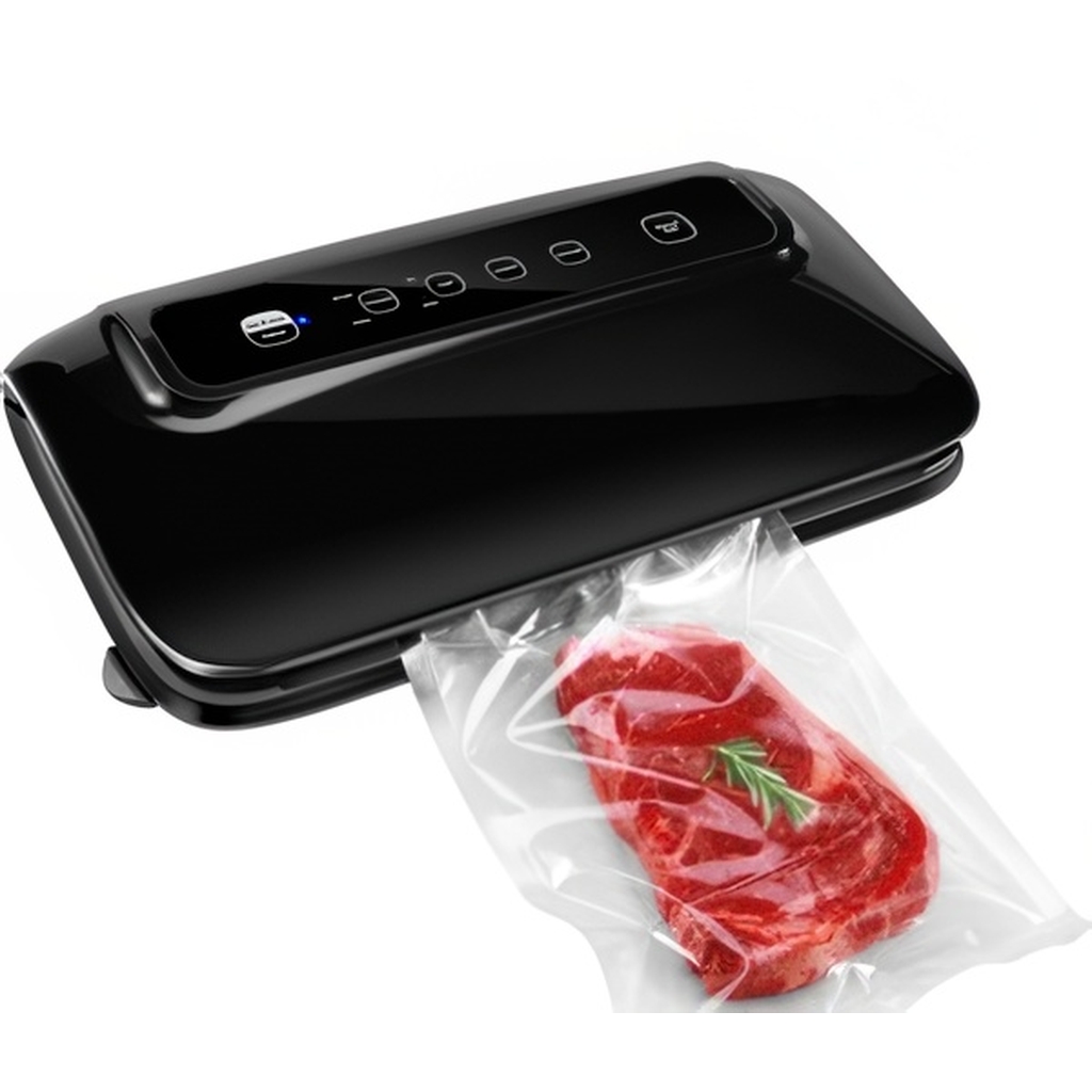 УПАКОВЩИК ВАКУУМНЫЙ БЕСКАМЕРНЫЙ HURAKAN HKN-V335 BLACK миниатюра 1