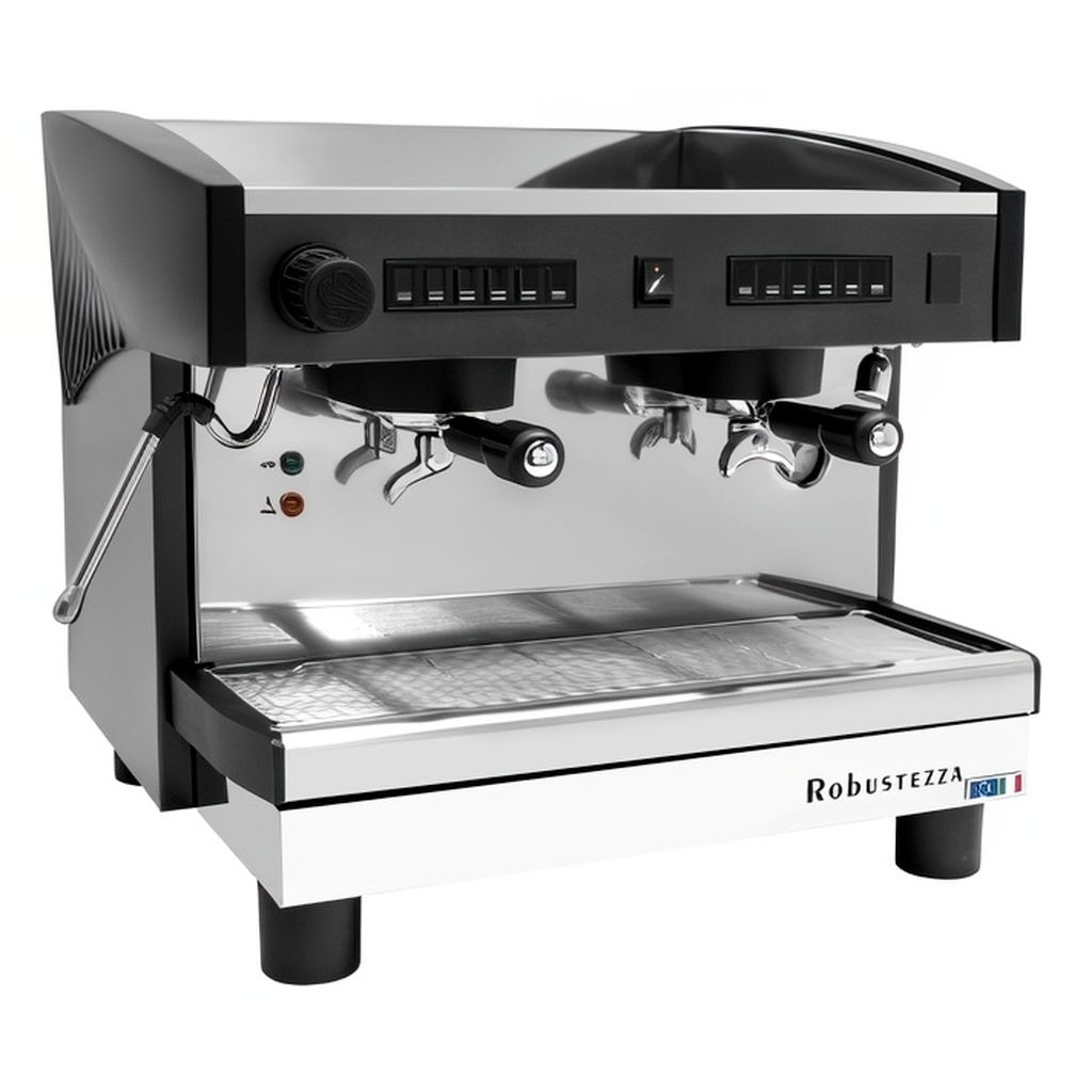 КОФЕМАШИНА АВТОМАТ ROBUSTEZZA ST2E COMPACT/ ЧЕРНАЯ+ВЫСОКАЯ ГРУППА 1Ф миниатюра 1
