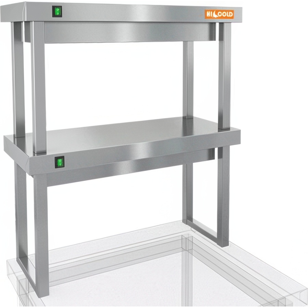 ПОЛКА ТЕПЛОВАЯ ДВУХЪЯРУСНАЯ HICOLD TP2-7/4 миниатюра 1