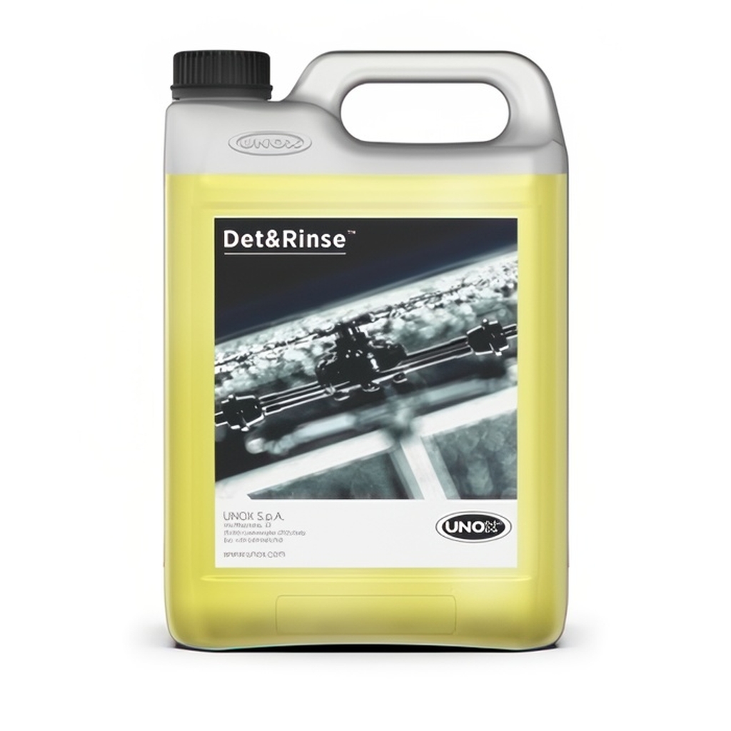 СРЕДСТВО МОЮЩЕЕ И ОПОЛАСКИВАЮЩЕЕ DET&RINSE PLUS (КАНИСТРА) UNOX DB1016A0 миниатюра 1