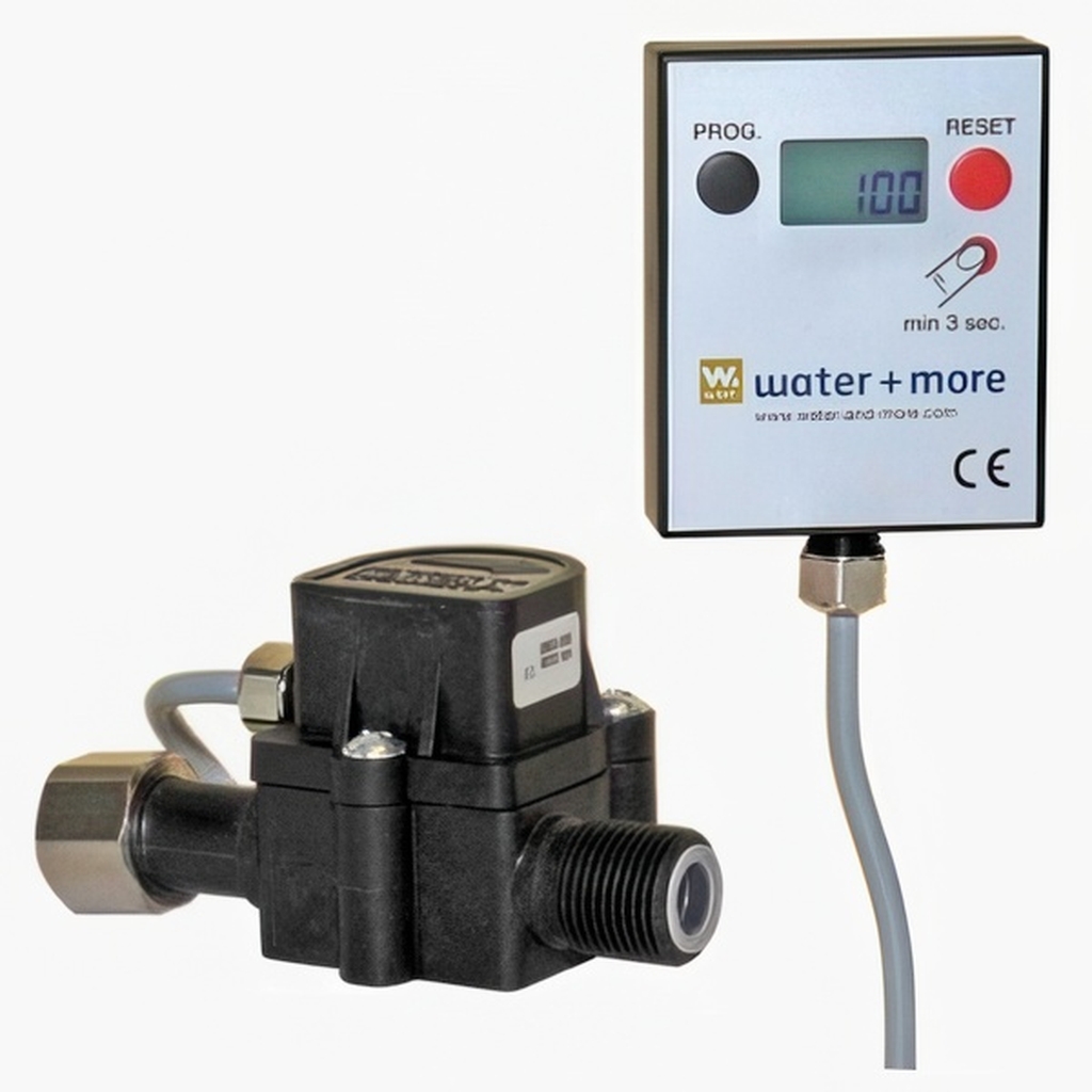 СЧЕТЧИК РАСХОДА ВОДЫ BWT С LCD ДИСПЛЕЕМ FM 3/8 Х M 3/8 812195 миниатюра 1