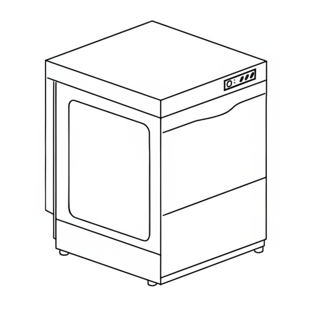 МАШИНА СТАКАНОМОЕЧНАЯ DIHR GS 40+DDE миниатюра 1