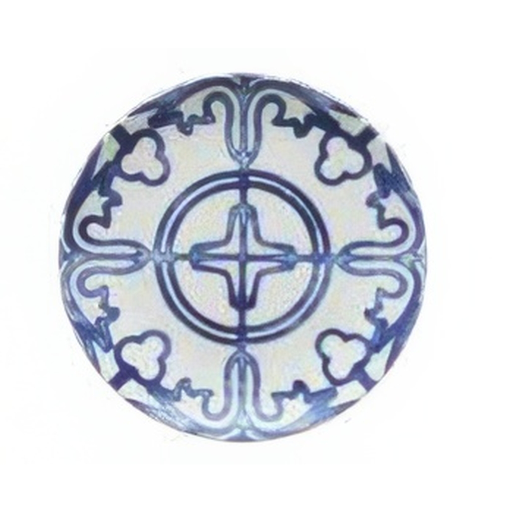 Тарелка мелкая 19,5см SEASIDE BLUE PX002205682 миниатюра 1