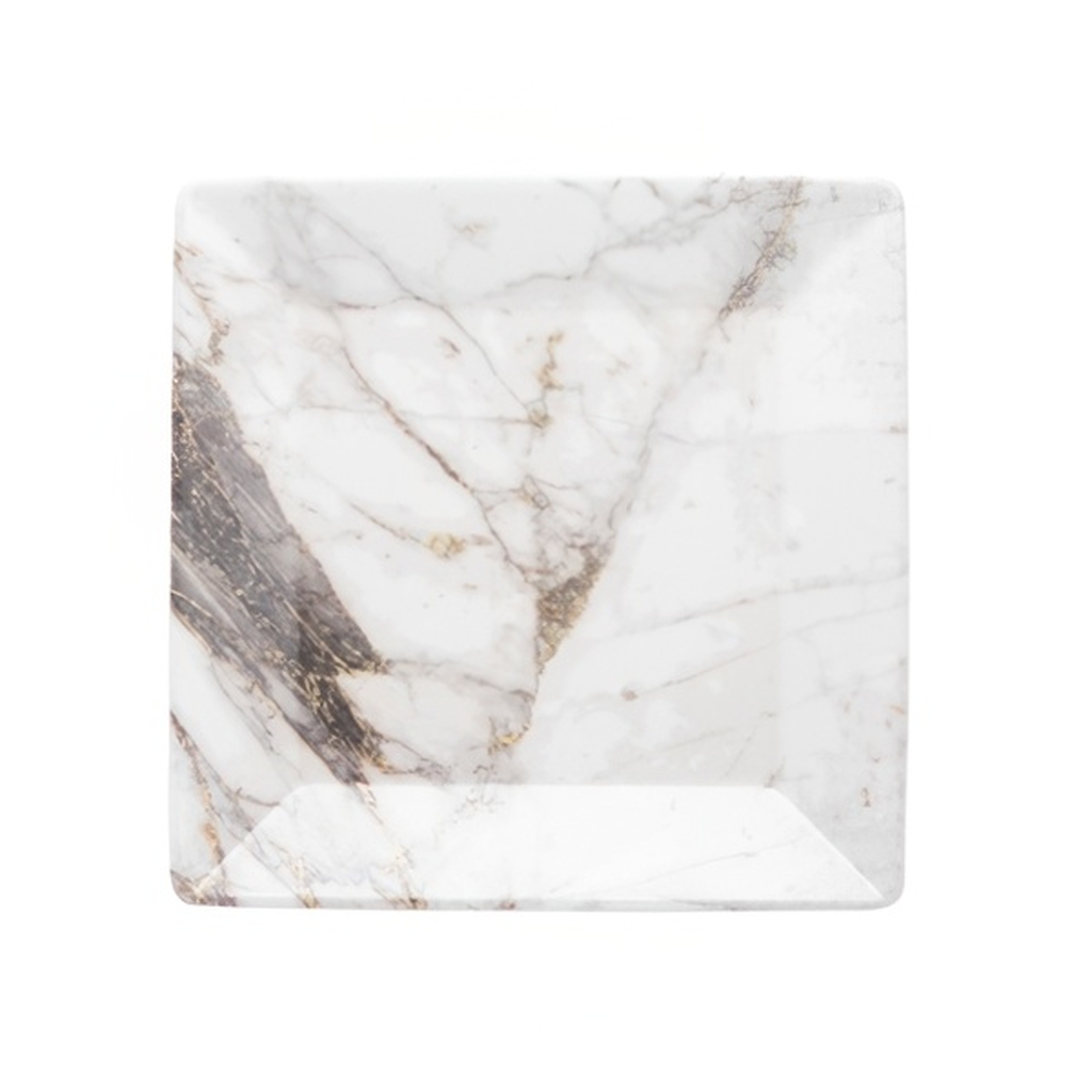 Тарелка суповая квадратная GOLDEN STONE 21X21CM Oxford 092135, GB02-2471 миниатюра 1