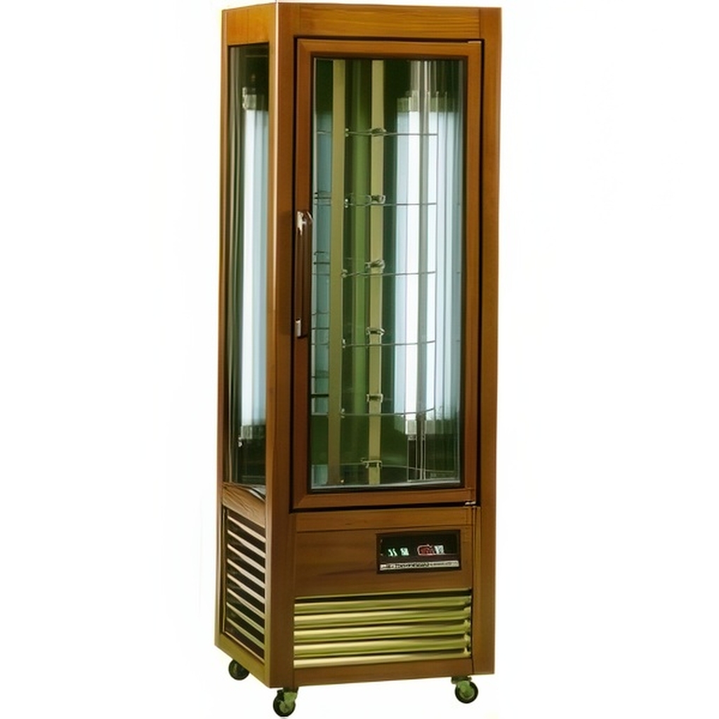 ШКАФ КОНДИТ.ДЕР.ОСТРОВ. SALOON 350 R ТЕМН.ОРЕХ миниатюра 1