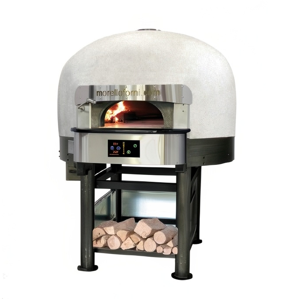 ПЕЧЬ ДРОВЯНАЯ MORELLO FORNI LP110 CUPOLA BASE БЕЛЫЙ миниатюра 1