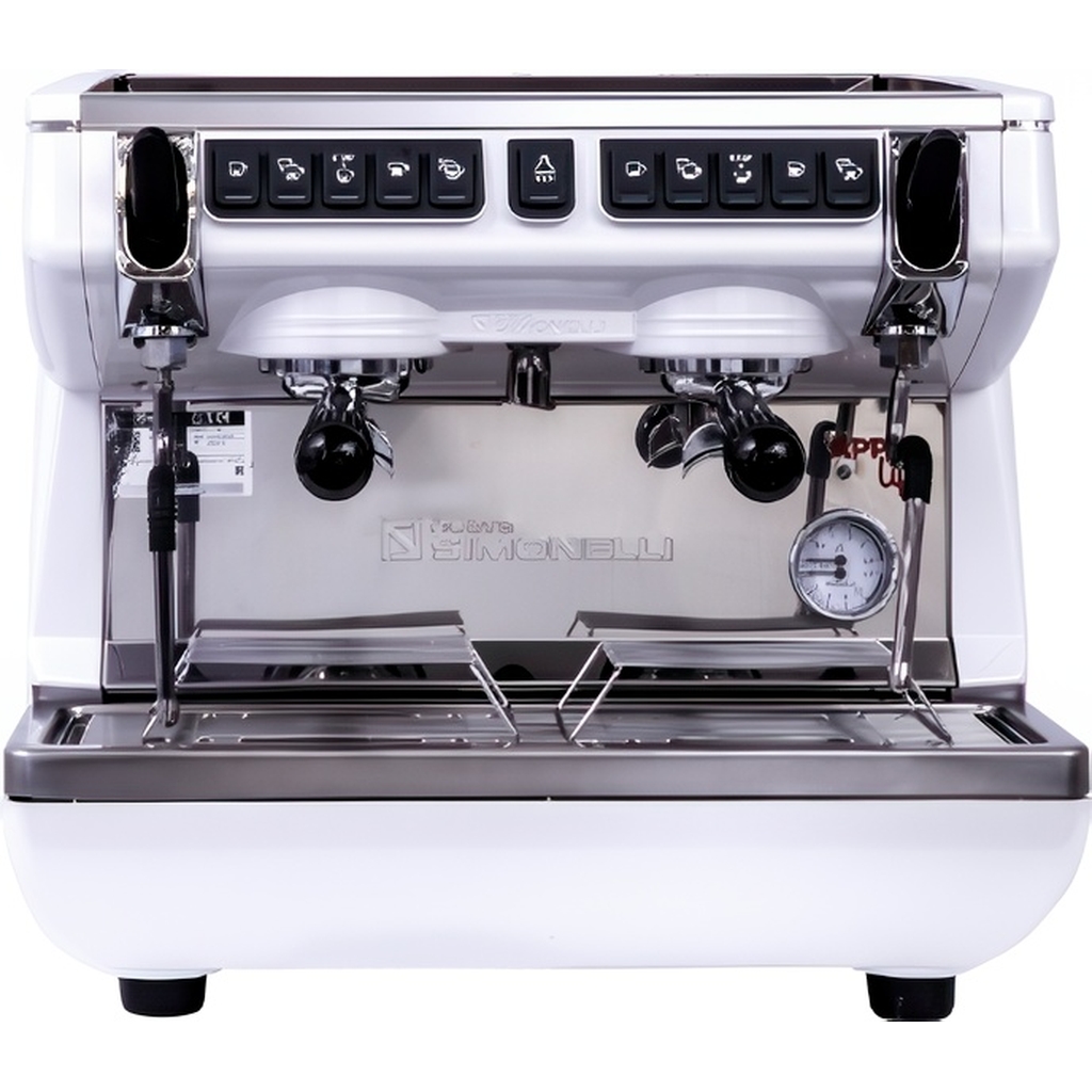 КОФЕМАШИНА APPIA LIFE COMPACT 2GR V/ БЕЛЫЙ+ЭКОНОМАЙЗЕР+ВЫСОКАЯ ГРУППА 1Ф 167630 миниатюра 1