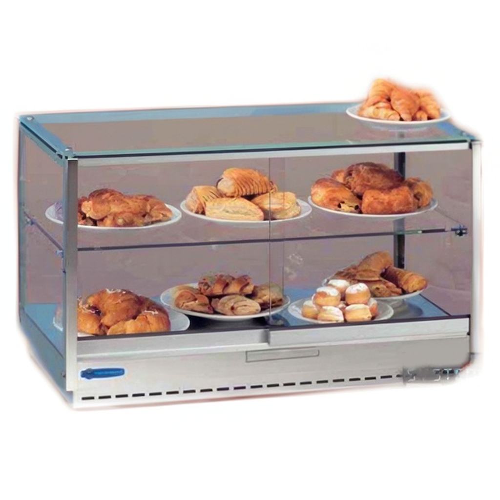 ВИТРИНА ТЕПЛОВАЯ TECFRIGO LINUS 1042 DRY НЕРЖ. миниатюра 1