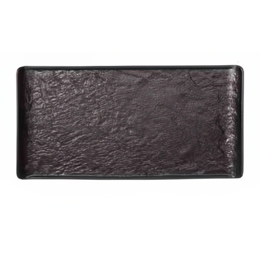 Тарелка прямоугольная 29,5х15см VULCANIA BLACK VU034290779 миниатюра 1