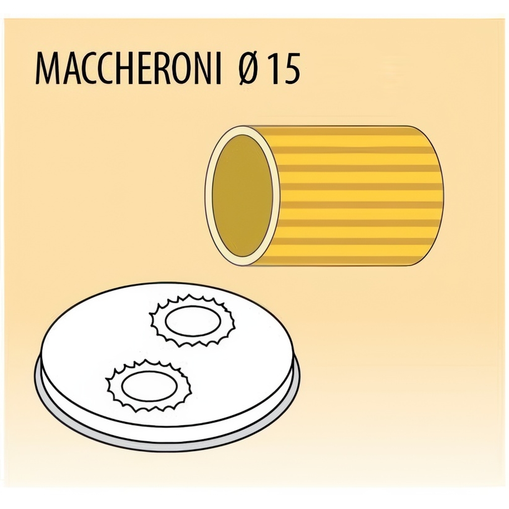 Насадка для MPF 2,5/MPF 4 MACCHERONI, диам.15мм миниатюра 1