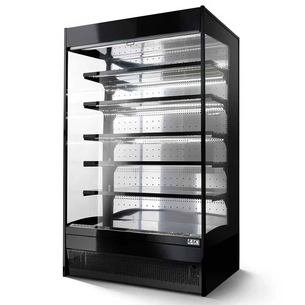 ГОРКА ХОЛОДИЛЬНАЯ ISA GALAXY OPEN RV TN H205 L125 INOX, 6 ПОЛОК миниатюра 1