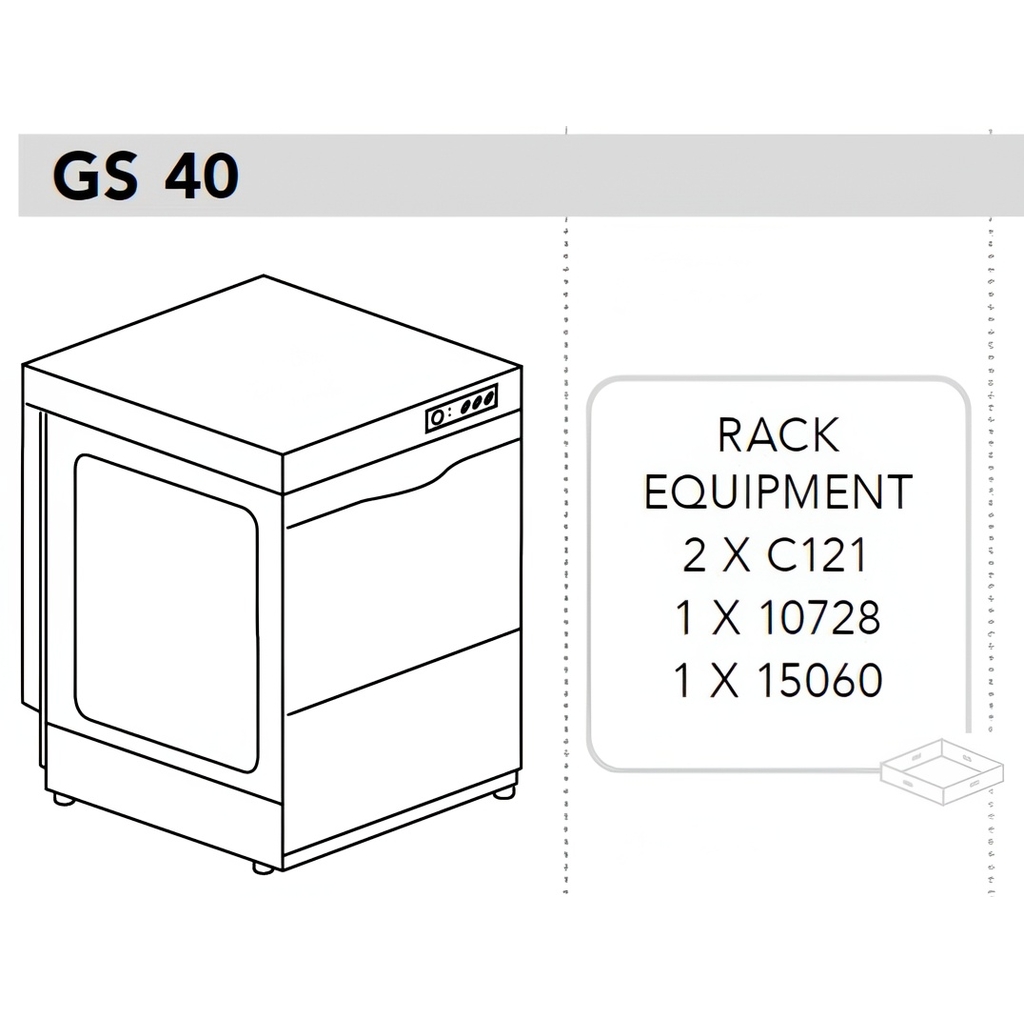 МАШИНА СТАКАНОМОЕЧНАЯ DIHR GS 40+DDE+PS+XP миниатюра 1