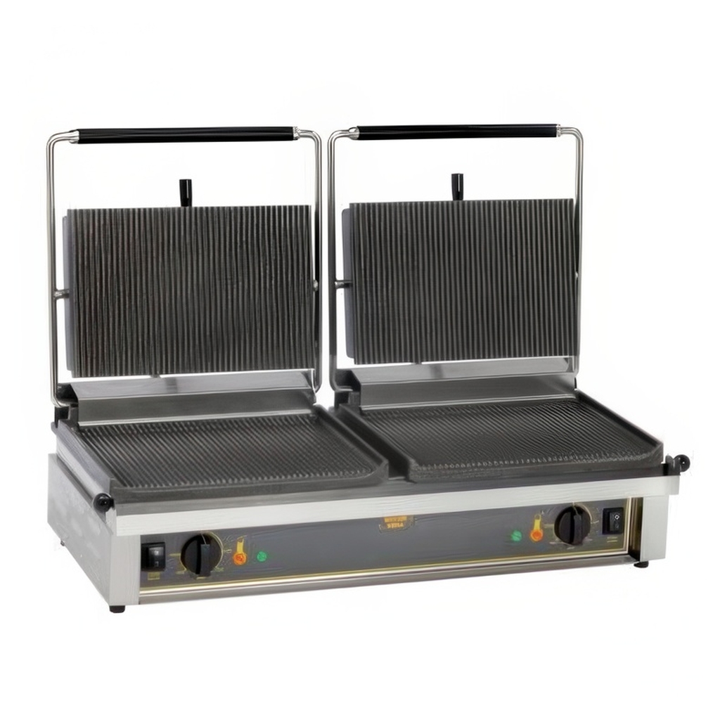 ГРИЛЬ КОНТАКТНЫЙ ROLLER GRILL DOUBLE PANINI FT миниатюра 1