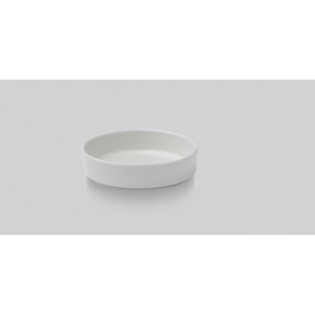 Тарелка сервировочная 12см h3см 0,17л, Nourish, цвет White WHSSMD1 миниатюра 1