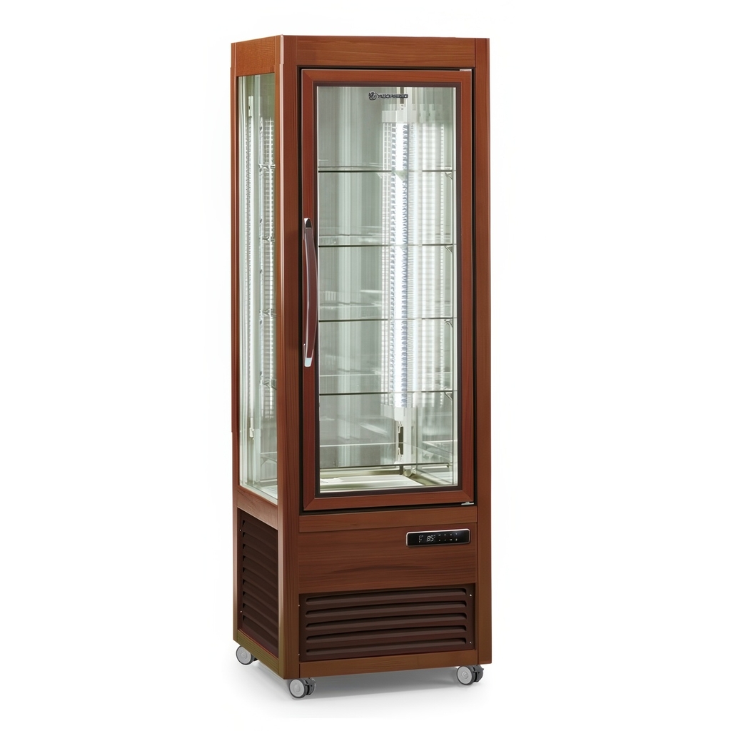 ШКАФ КОНДИТ.ДЕР.ОСТРОВ. SALOON 350 Q СВЕТ.ОРЕХ миниатюра 1