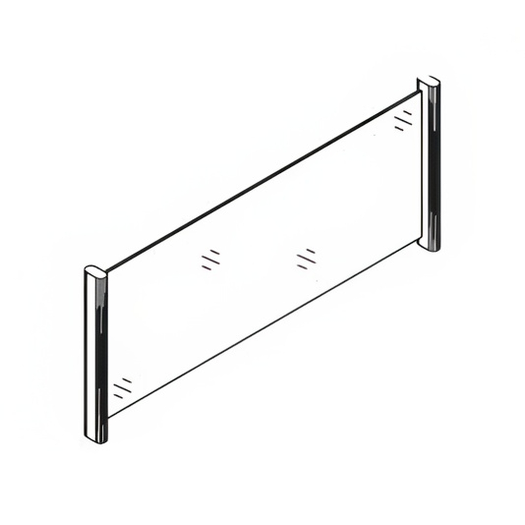 СТЕКЛО ФРОНТАЛЬНОЕ SELF 700 APACH CHEF LINE L961700120 миниатюра 1