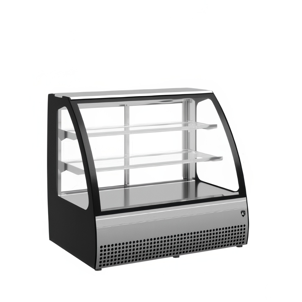 ВИТРИНА КОНДИТЕРСКАЯ KAYMAN KВК-950М НАСТОЛЬНАЯ ЛЮКС СЕРЫЙ МАТОВЫЙ миниатюра 1