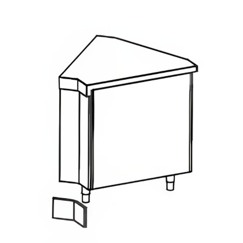 ПЛИНТУС УГЛОВОЙ ВНУТРЕННИЙ APACH CHEF LINE L987805100 миниатюра 1