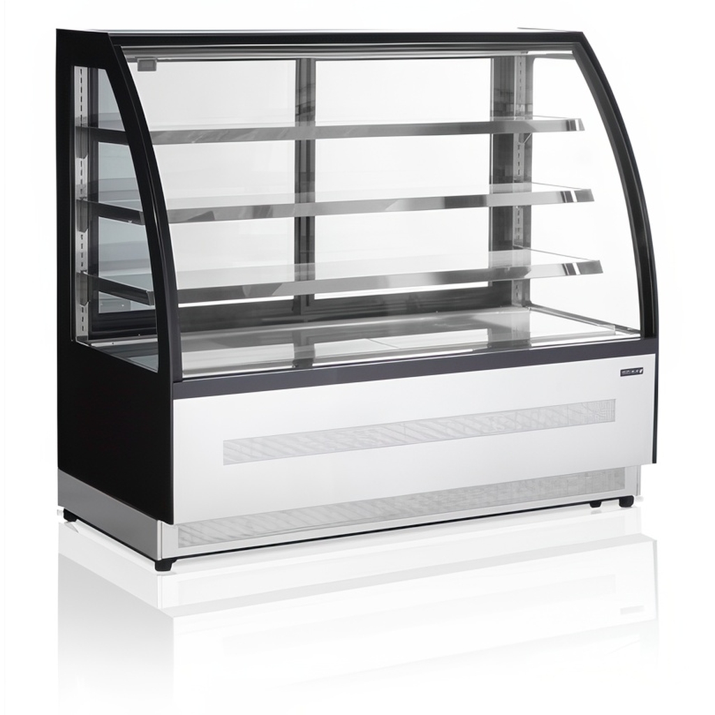 ВИТРИНА ХОЛОДИЛЬНАЯ TEFCOLD LPD1500C ЧЕРНАЯ миниатюра 1
