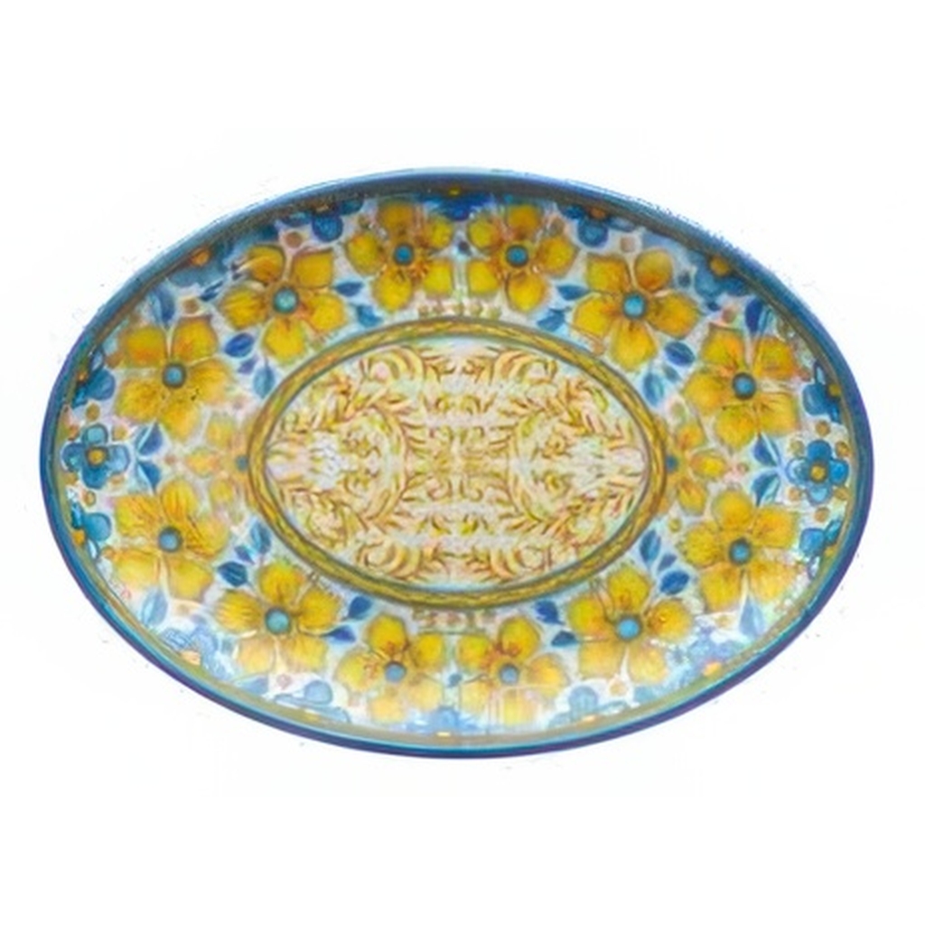 Блюдо овальное 80х56см NARCISO S0934H6NARC миниатюра 1