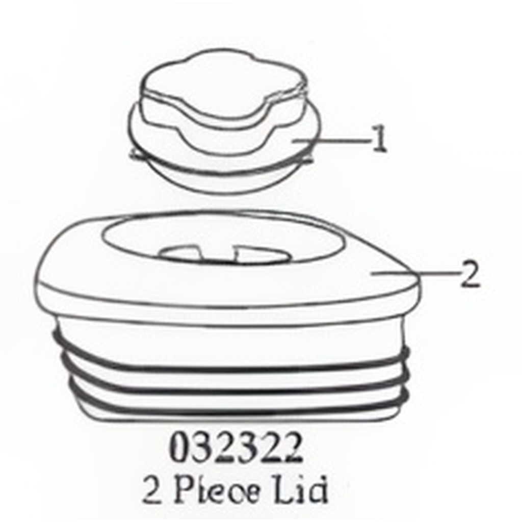 КРЫШКА СТАКАНА ДЛЯ БЛЕНДЕРОВ WARING MX 032322 миниатюра 1